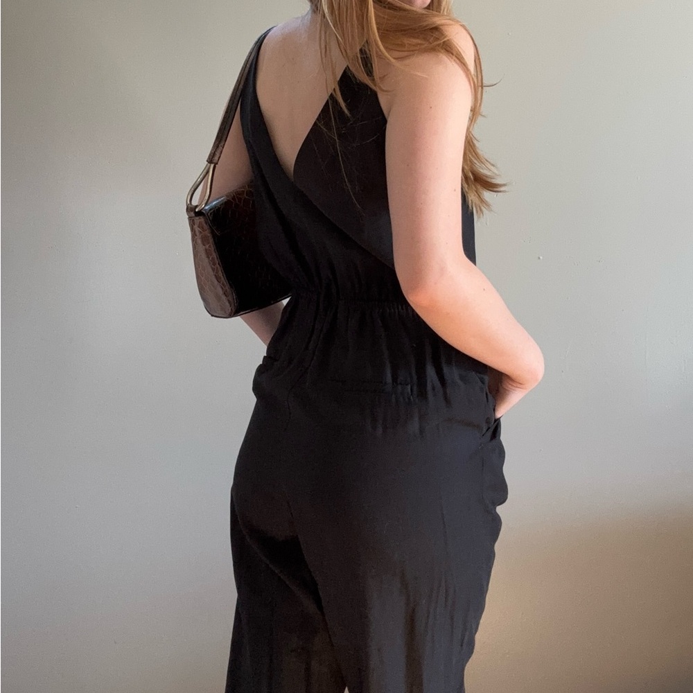 Mango Suit Black Pant Jumpsuit - Picture 3 of 5